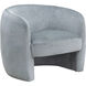 Mircea Bergen French Blue Lounge Chair